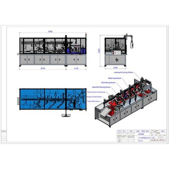 Automotive Cooling Water Pipe Assembly Line